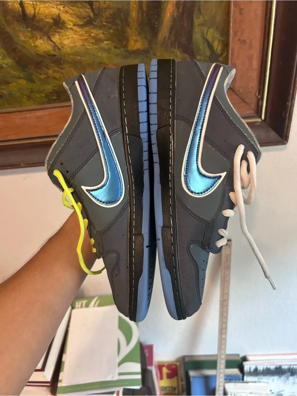Concepts Nike SB Low Blue Lobster Men's Shoes Sz 9.5 313170-342 Skating